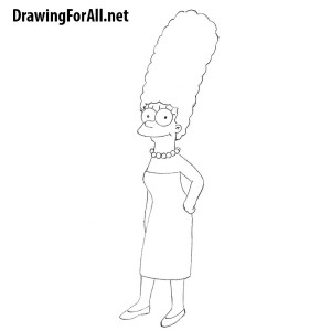 How to Draw Marge Simpson