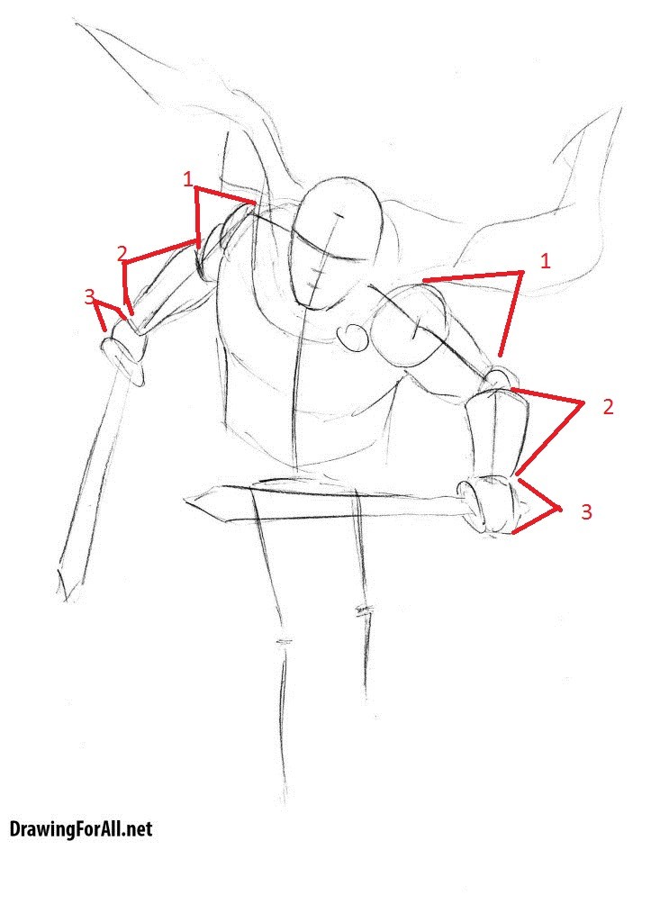 how to draw a roman soldier