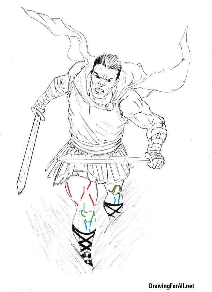 how-to-draw-a-roman-warrior-step-by-step-743x1024