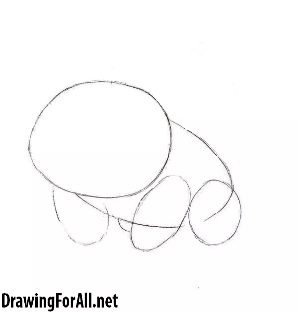 How to draw Bulbasaur from Pokemon