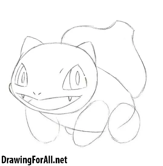 How to draw Pokemon step by step