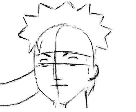 how to draw naruto for kids - 1