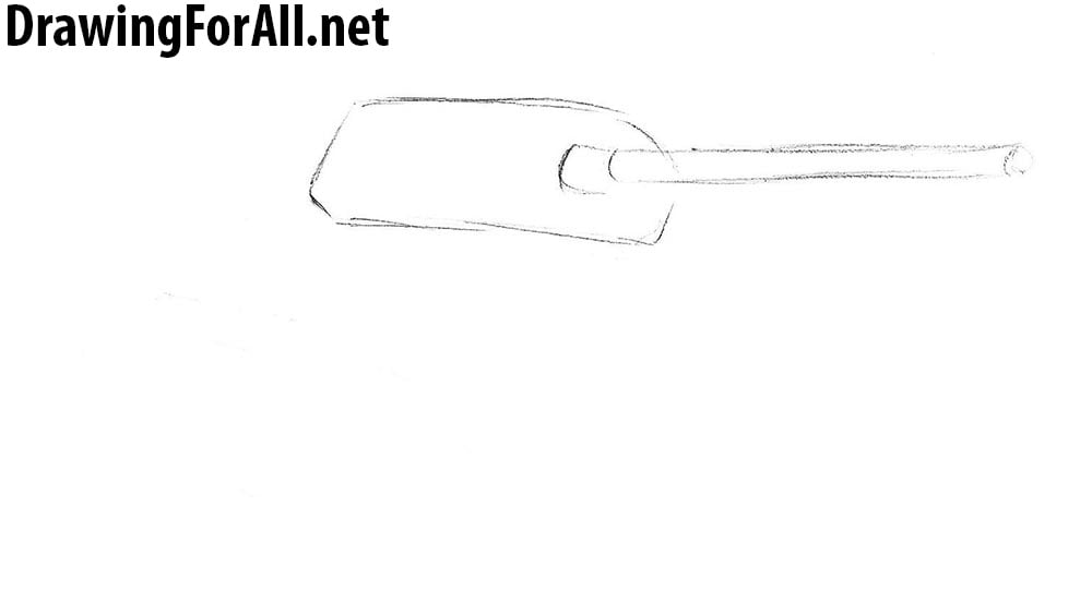 how to draw a t-34 tank