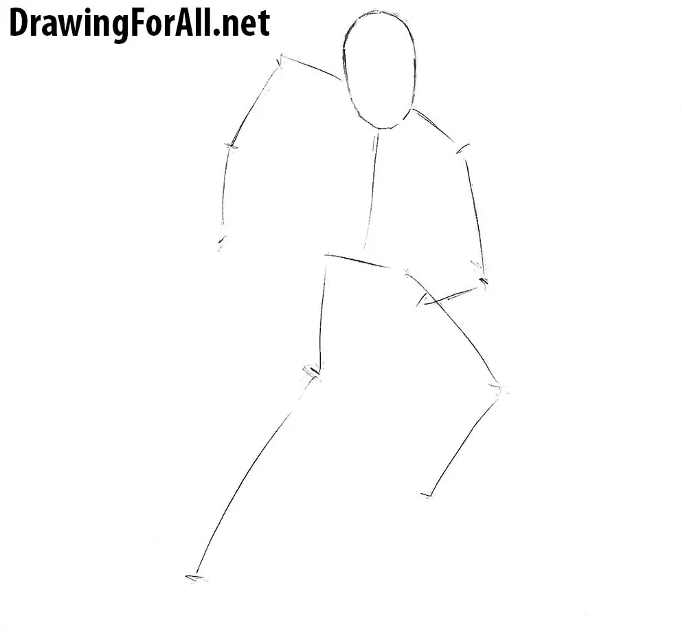 how to draw classic Iron Man step by step