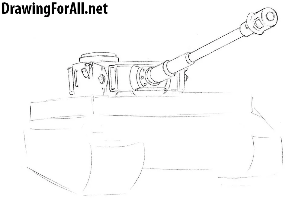 how to draw tanks fast