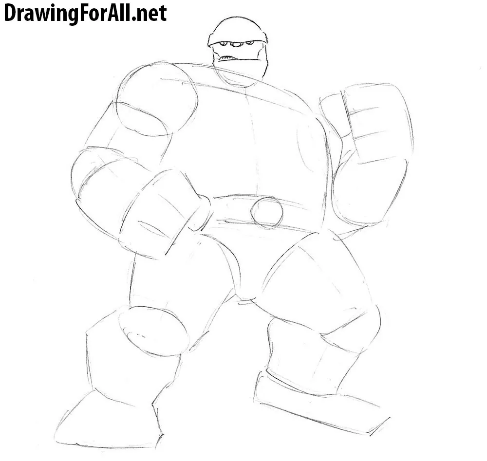 how to draw the thing