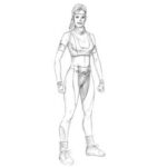 How to Draw Sonya Blade
