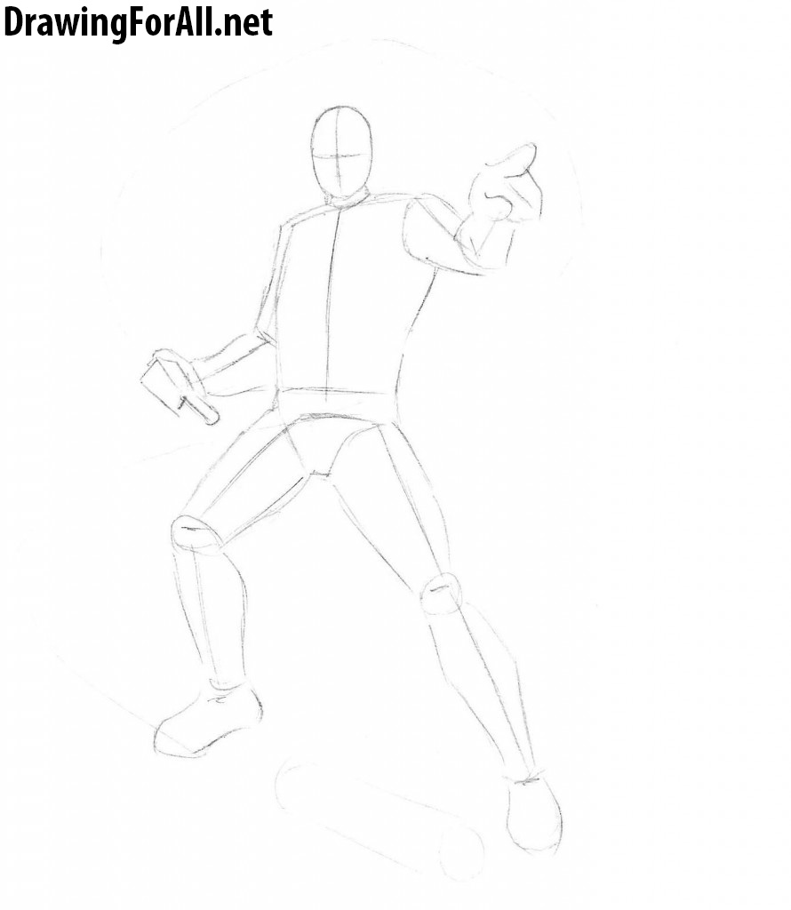 Ghost Rider Drawind Outline How to Draw Ghost Rider