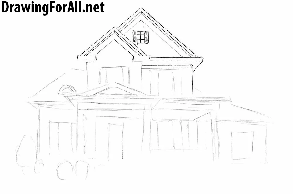 106 Easy House Drawing Ideas  Beautiful Dawn Designs