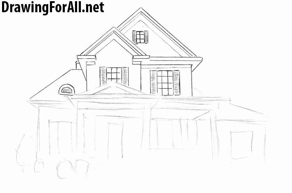 How to Draw a House for Beginners