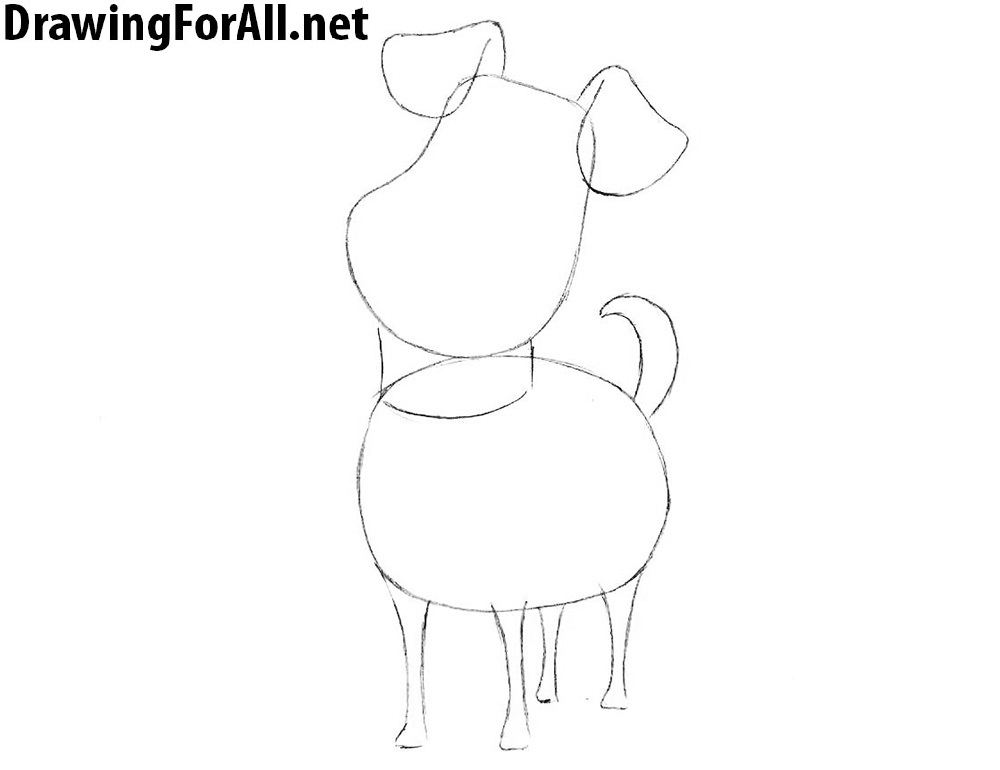 How to Draw Max from The Secret Life of Pets