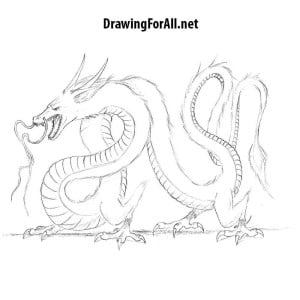 How to Draw a Chinese Dragon