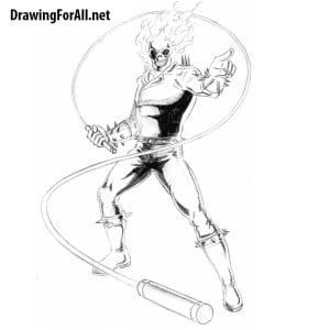How to Draw Ghost Rider
