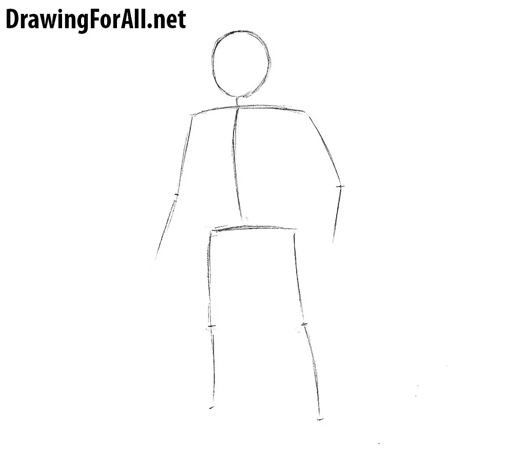 how to draw a dwarf warrior