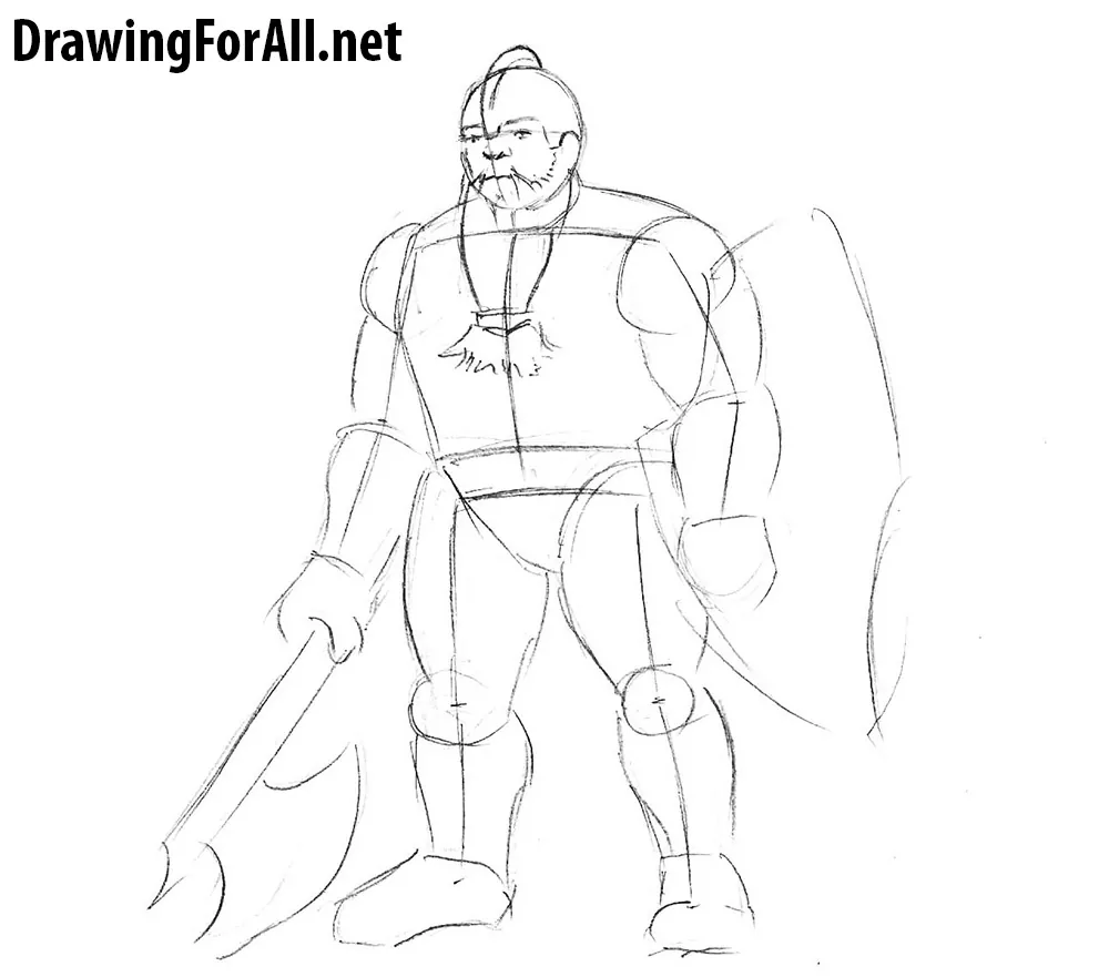 how to draw a dwarves