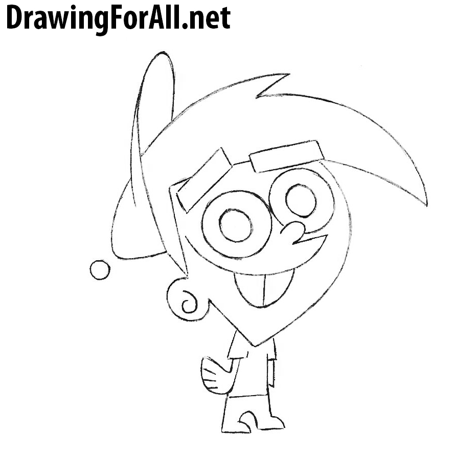 how to draw timmy turner drawing lesson