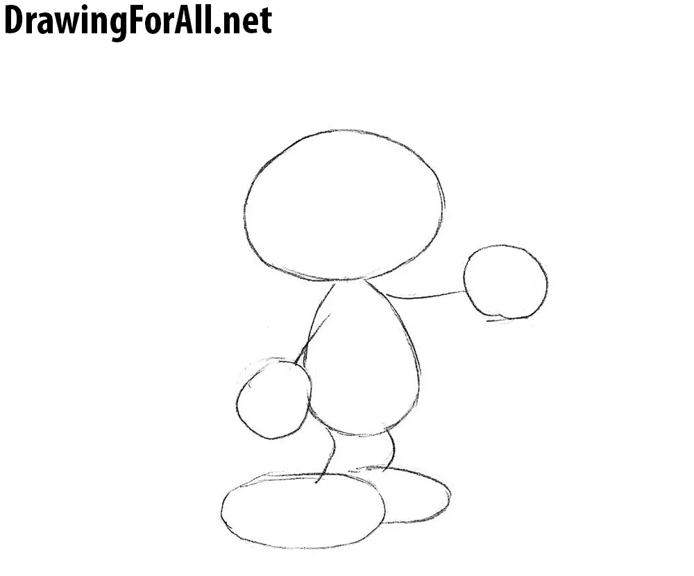 how to draw a smurf