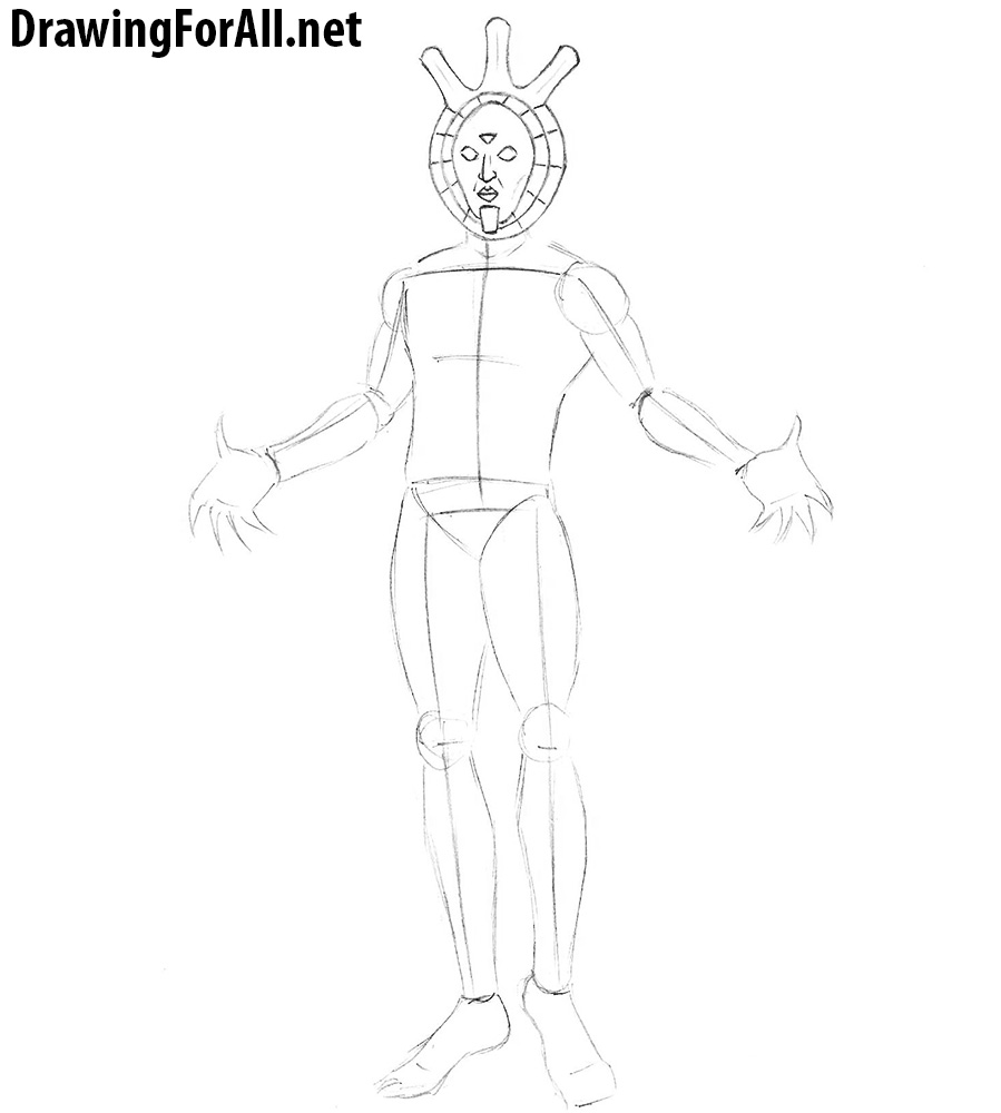 learn how to draw dagoth ur