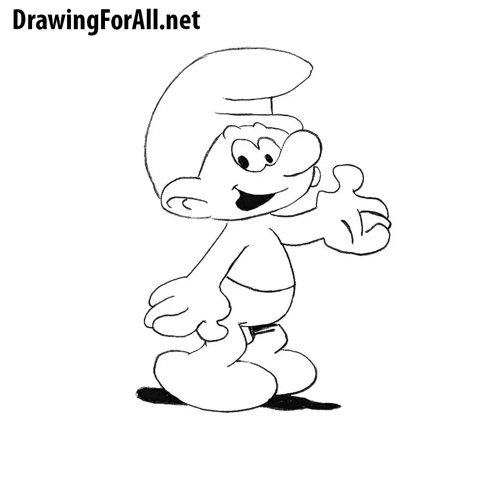 How to Draw a Smurf