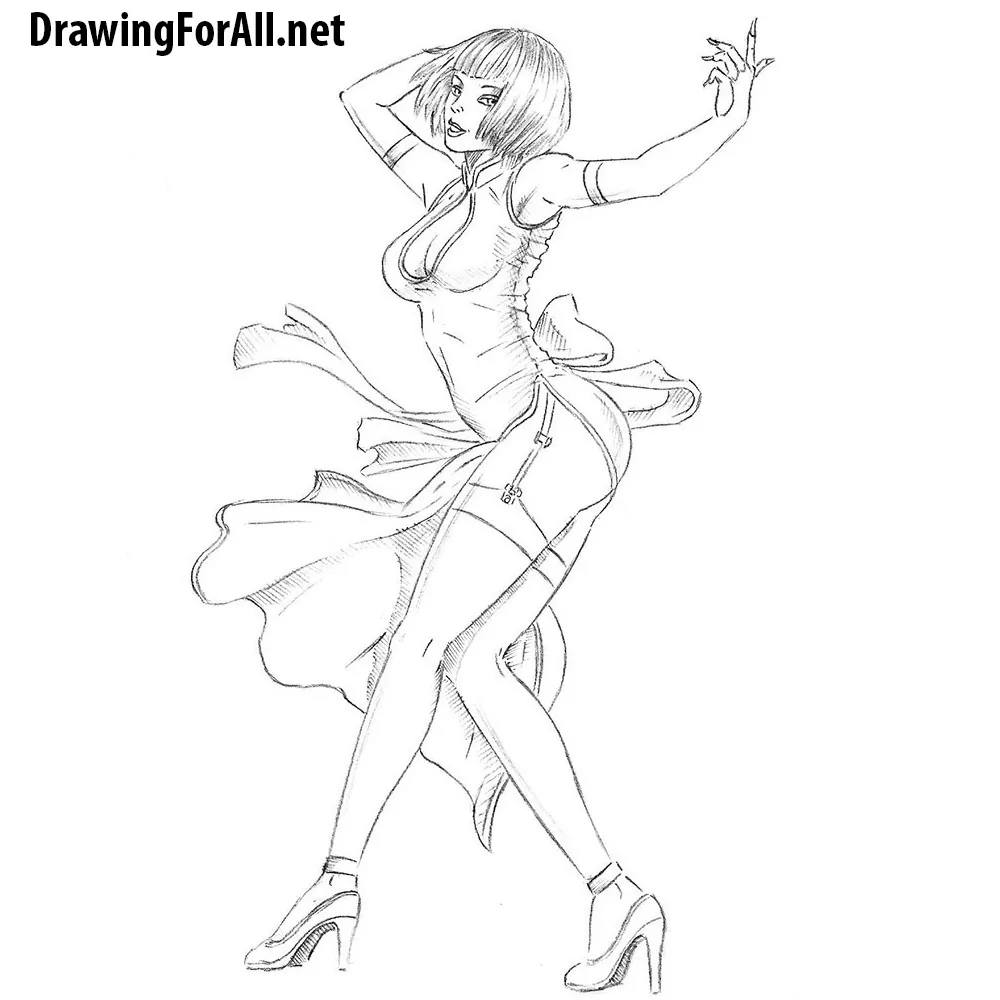 How to Draw Anna Williams
