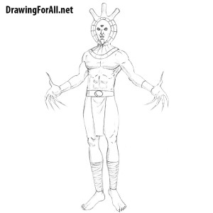 How to Draw Dagoth Ur