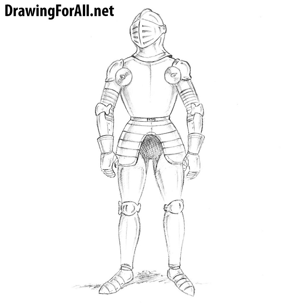 Vector Drawing Of The Ancient Knight Armor Royalty Free SVG Cliparts  Vectors And Stock Illustration Image 85951314