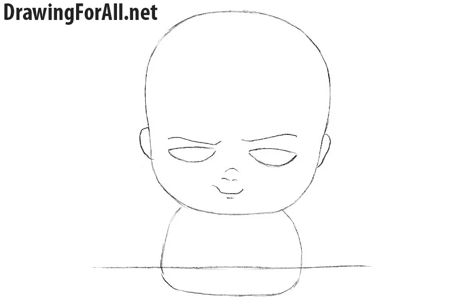 How to Draw Baby Boss step by step