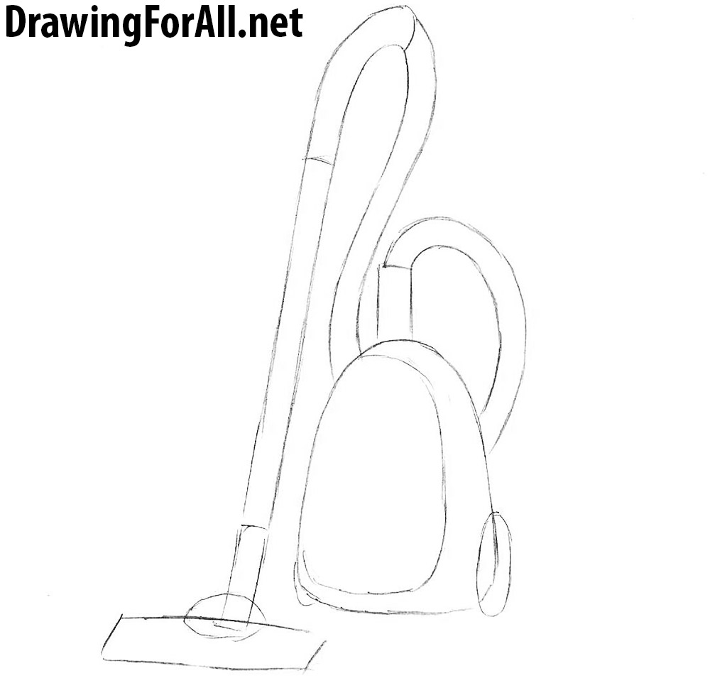 vacuum cleaner drawing
