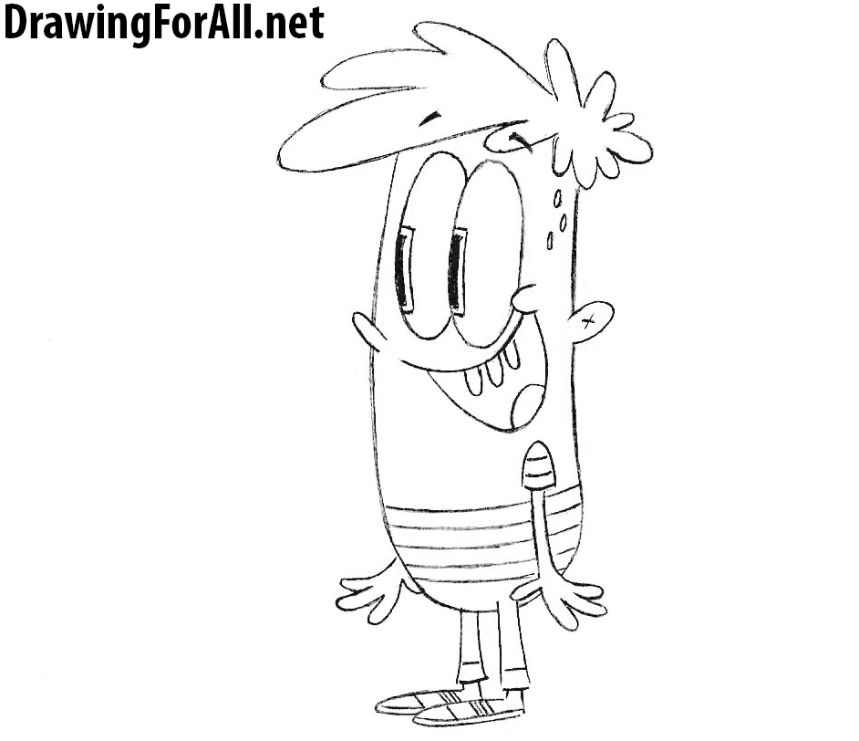 How to draw Mikey Munroe from Bunsen Is a Beast