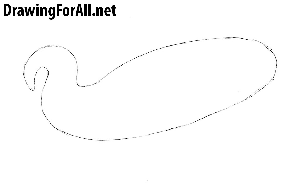 how to draw a Basilisk