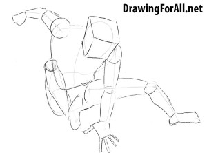 How to Draw The Amazing Bag-Man