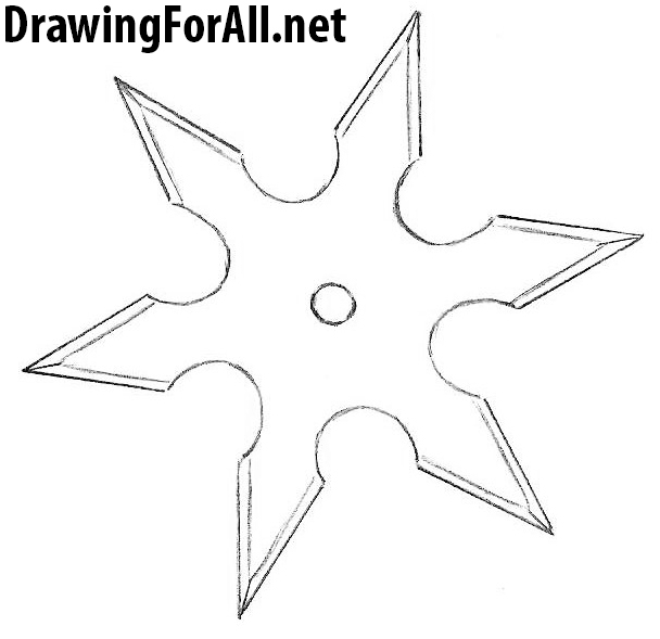How to draw a Shuriken