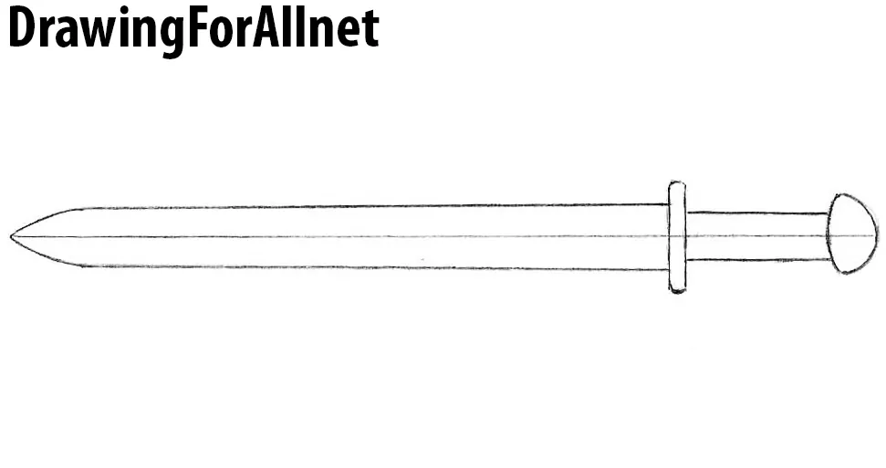 how to draw a melee weapon