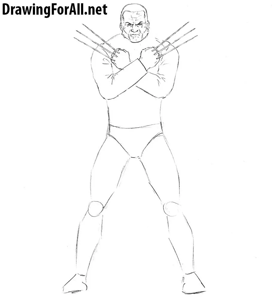 How to Draw Wolverine Logan