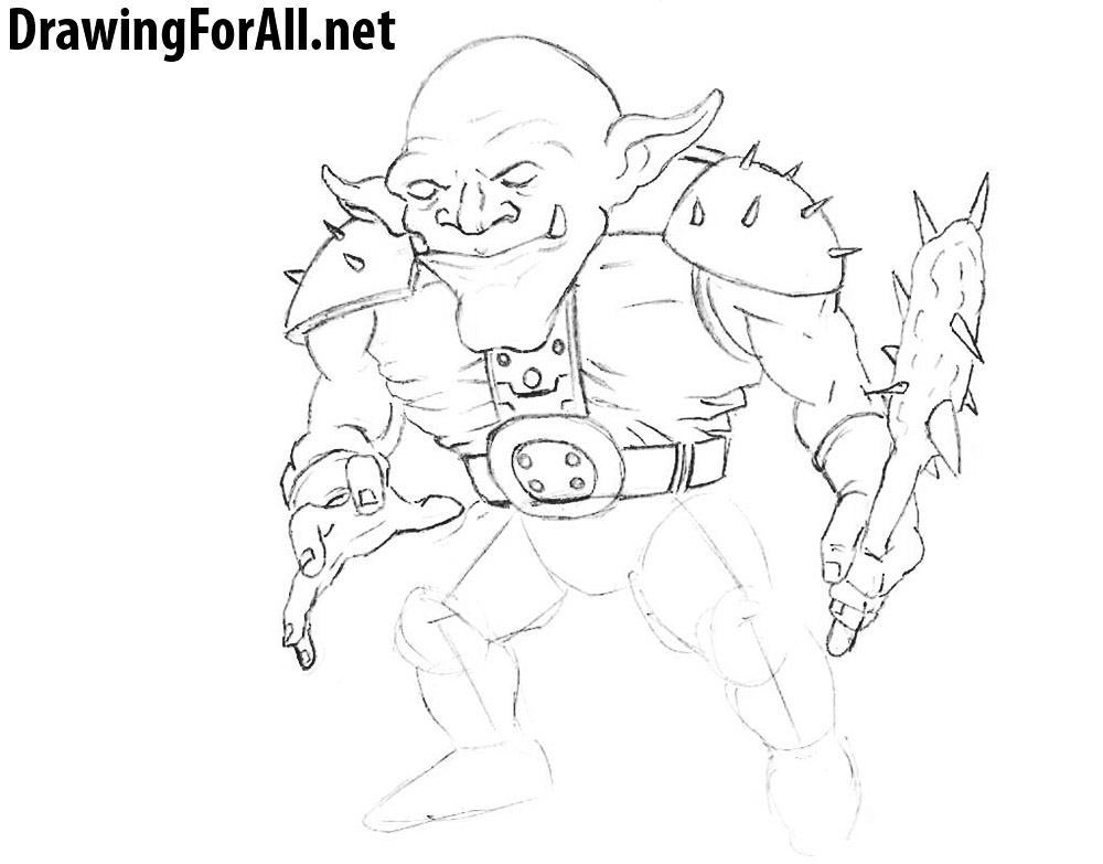 how to draw monsters from dnd