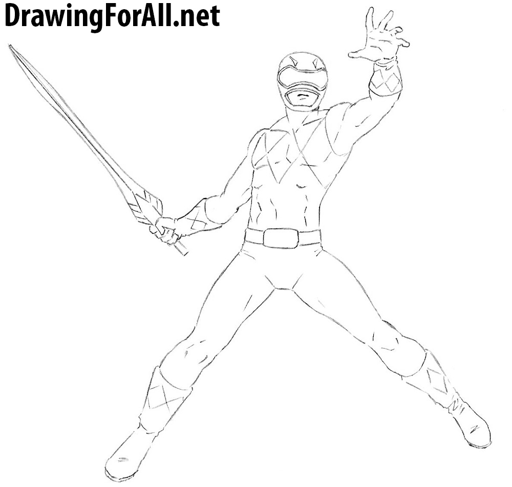 How to Draw Power Rangers