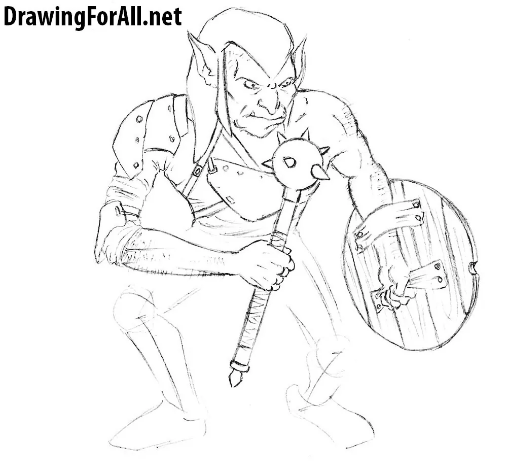 how to draw goblins