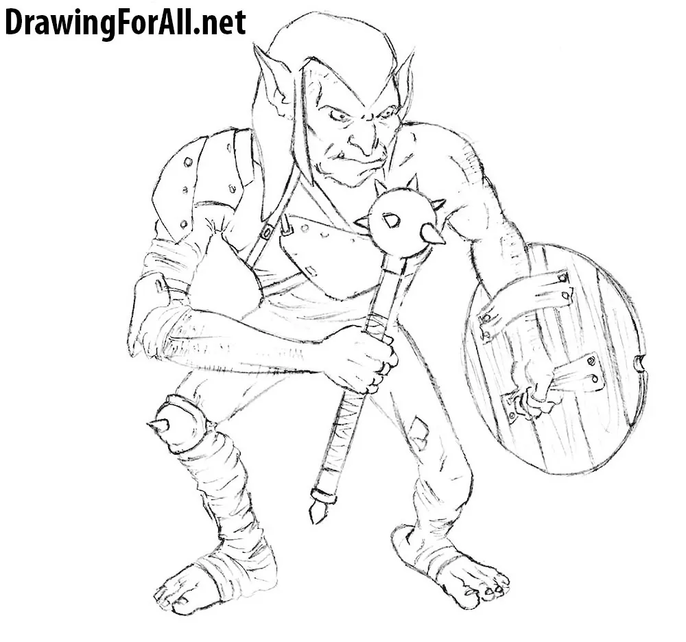 goblin drawing
