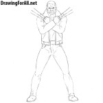How to Draw Old Man Logan