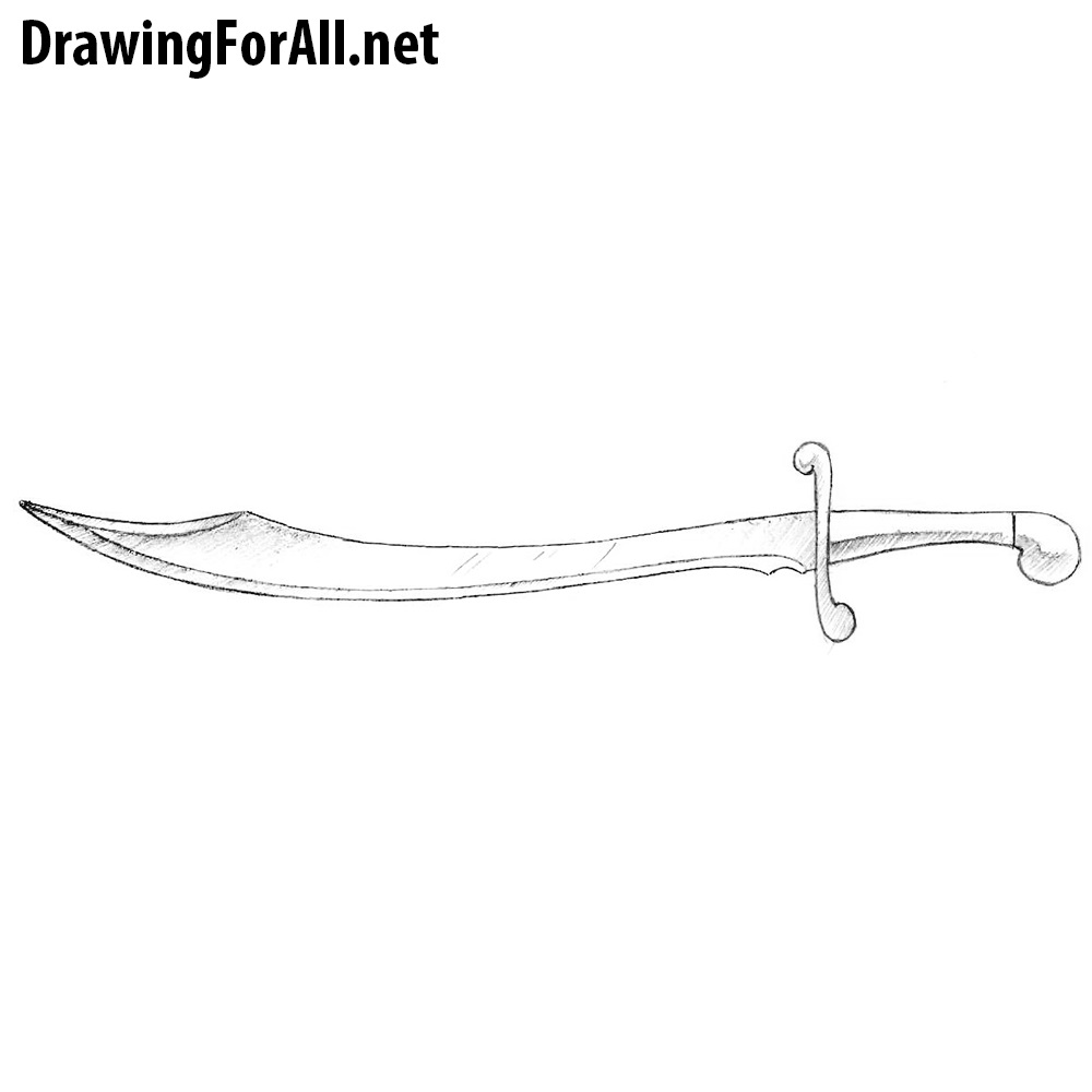 How to Draw a Scimitar