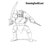 How to Draw a Hobgoblin from Fantasy