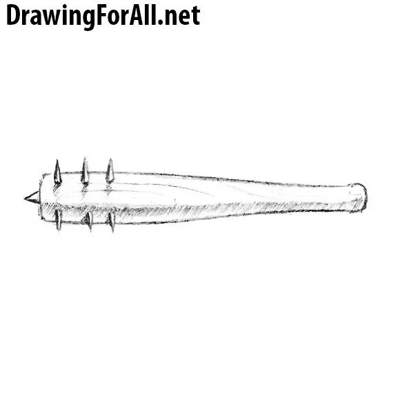 How to Draw a Spiked Club