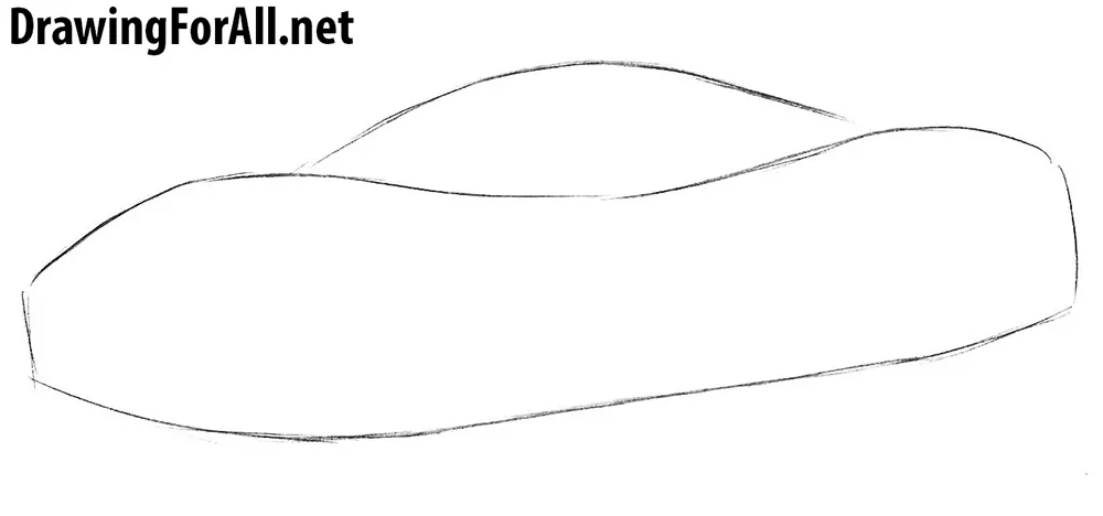 how to draw a ferrari