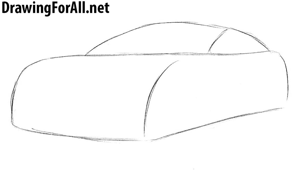 how to draw an aston martin