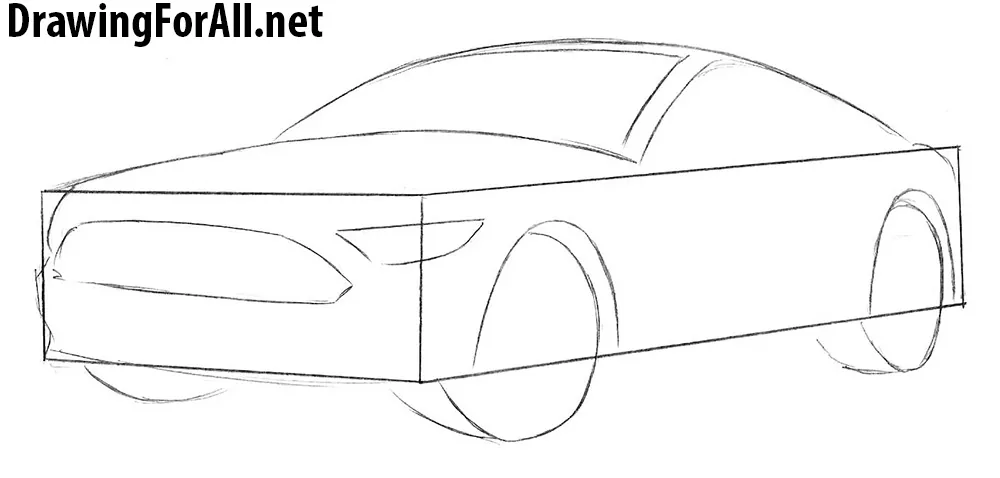 How to Draw a Ford Mustang