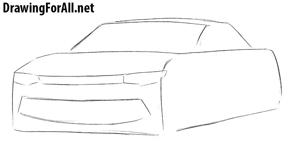learn How to Draw a Chevrolet Camaro