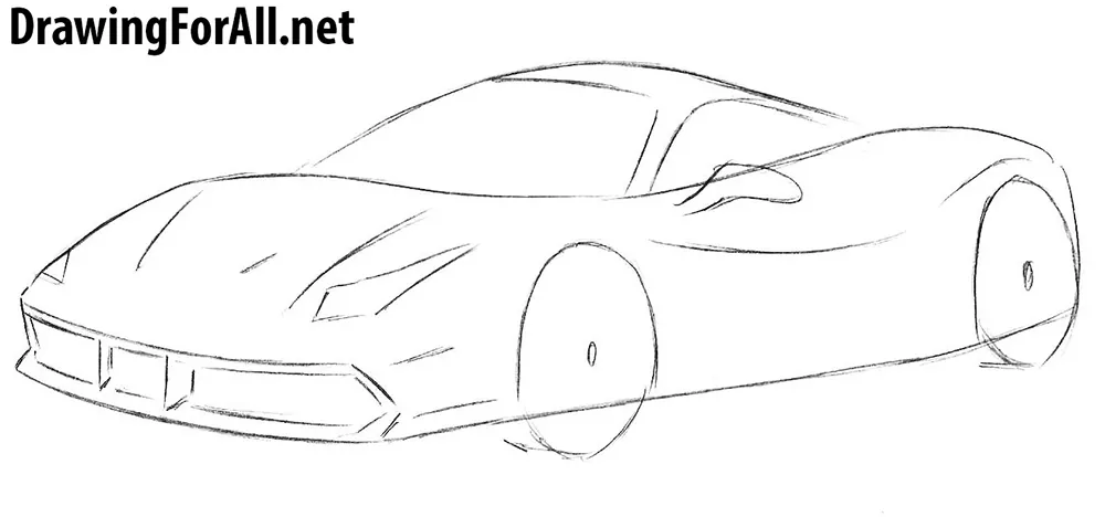 draw a ferrari