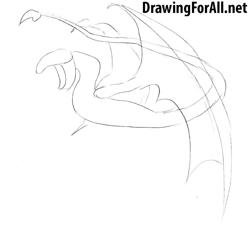 learn how to draw a wyvern