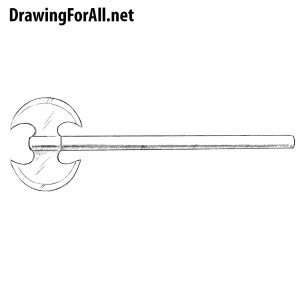 How to Draw a Double Axe