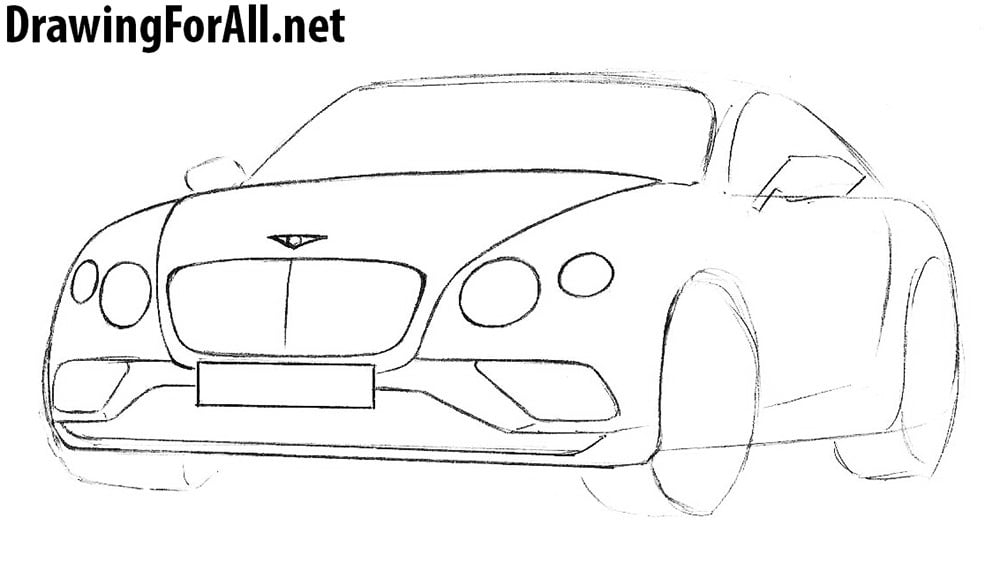 how to draw a car